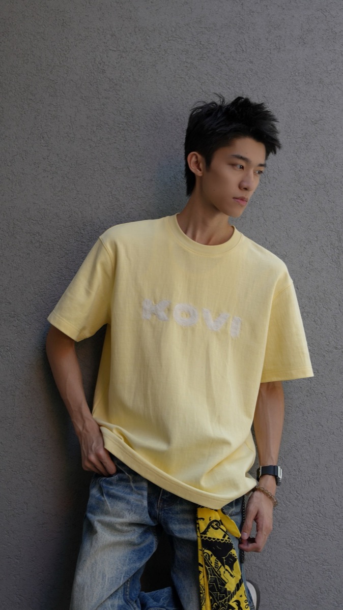 Yellow KOVI apparel concept